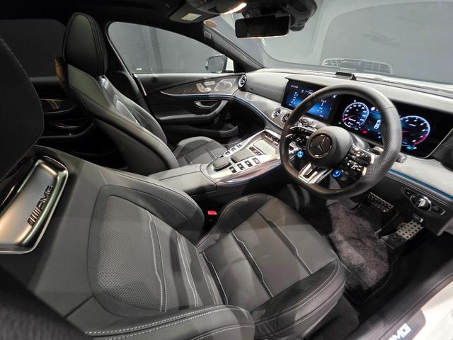 GT 4ドアクーペ 43 4マチック+ ライドコントロール+パッケージ AMG ライドコントロール プラスパッケージ 4WD MP202402 AMGダイナミックパッケージ エアバランスパッケージ パーキングパッケージ サンルーフ レザーシート PTS 全周カメラ 地デジ(8枚目)