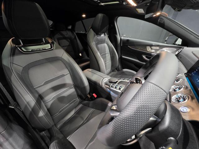 GT 4ドアクーペ 43 4マチック+ ライドコントロール+パッケージ AMG ライドコントロール プラスパッケージ 4WD MP202402 AMGダイナミックパッケージ エアバランスパッケージ パーキングパッケージ サンルーフ レザーシート PTS 全周カメラ 地デジ(9枚目)