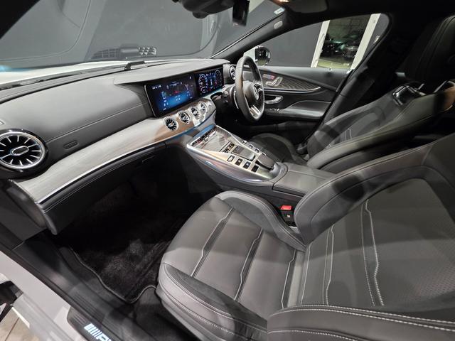GT 4ドアクーペ 43 4マチック+ ライドコントロール+パッケージ AMG ライドコントロール プラスパッケージ 4WD MP202402 AMGダイナミックパッケージ エアバランスパッケージ パーキングパッケージ サンルーフ レザーシート PTS 全周カメラ 地デジ(15枚目)