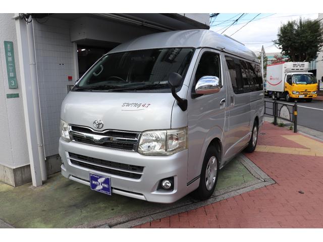 レジアスエースバン キャンピングＲＶビッグフットＳＷＩＮＧ４．７ＦＦヒーター　キャンピングＲＶビッグフット　スウィング４．７　ＦＦヒーター・電子レンジ・１５００Ｗインバーター・シンク・外部電源入力・ソーラーパネル・ツインサブバッテリー・走行充電　ナビＴＶバックカメラ・ＥＴＣ（2枚目）