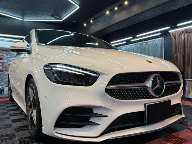 Ｂクラス Ｂ１８０　ＡＭＧライン　ワンオーナー　ハーフレザー　自動追従　衝突軽減　ドライブレコーダー　Ｃａｒｐｌａｙ　電動シート　ＴＶフルセグ　シートヒーター　バックカメラ　エアロ　パークアシスト（3枚目）