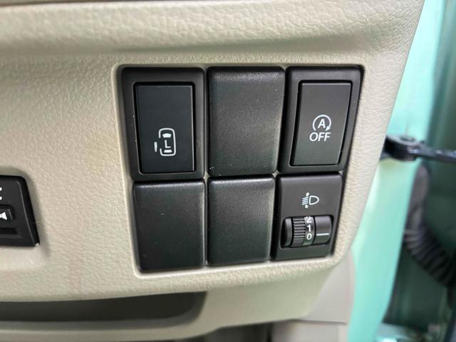 フレアワゴン ＸＳ　ＥＴＣ　両側スライド・片側電動　スマートキー　アイドリングストップ　電動格納ミラー　ベンチシート　ＣＶＴ　盗難防止システム　ＡＢＳ　ＣＤ　ミュージックプレイヤー接続可　衝突安全ボディ　エアコン（8枚目）