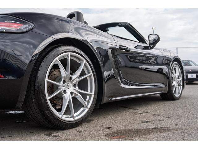 718ボクスター 718ボクスター スポーツクロノ スポーツエグゾースト ブラックハーフレザー 黒幌 PCM CarPlay LEDライト/PDLS+ TPM パークアシスト 電動Dミラー オートA/C カレラS20インチAW 2年保証(22枚目)
