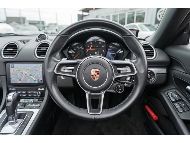 718ボクスター 718ボクスター スポーツクロノ スポーツエグゾースト ブラックハーフレザー 黒幌 PCM CarPlay LEDライト/PDLS+ TPM パークアシスト 電動Dミラー オートA/C カレラS20インチAW 2年保証(27枚目)