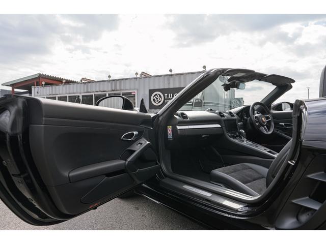 718ボクスター 718ボクスター スポーツクロノ スポーツエグゾースト ブラックハーフレザー 黒幌 PCM CarPlay LEDライト/PDLS+ TPM パークアシスト 電動Dミラー オートA/C カレラS20インチAW 2年保証(28枚目)