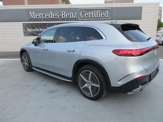 EQS SUV EQS450 4マチック SUV AMGラインパッケージ 3列シート Bluetooth接続 ETC LEDヘッドライト TV クルーズコントロール コネクテッド機能 サイドカメラ サンルーフ・ガラスルーフ シートエアコン シートヒーター トランクスルー(3枚目)