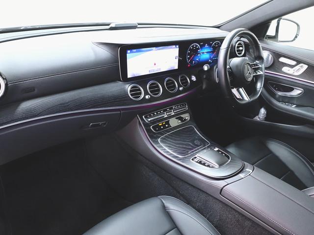 Eクラスステーションワゴン E200 4マチック ステーションワゴン スポーツ AMGラインインテリアパッケージ エクスクルーシブパッケージ Bluetooth接続 ETC LEDヘッドライト TV アイドリングストップ クルーズコントロール コネクテッド機能 サイドカメラ(11枚目)