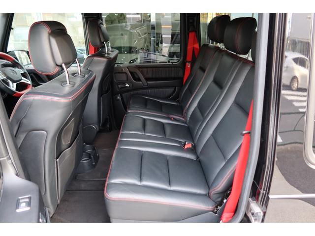 Ｇクラス Ｇ３５０ｄ　デジーノマヌファクトゥーアエディション１オーナー　点検記録簿８枚（ディーラー）　限定車　ｄｅｓｉｇｎｏピアノラッカーウッドＩＮＴ　ｄｅｓｉｇｎｏレッドシートベルト　フロントベンチレーション　全席シートヒーター　レッド／ブラックツートンステアリング（31枚目）