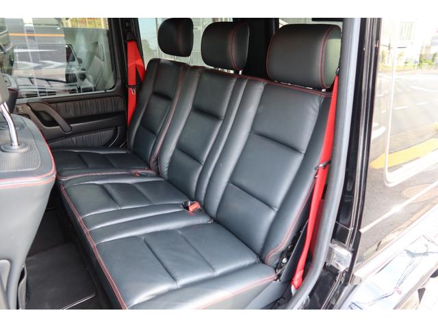 Ｇクラス Ｇ３５０ｄ　デジーノマヌファクトゥーアエディション１オーナー　点検記録簿８枚（ディーラー）　限定車　ｄｅｓｉｇｎｏピアノラッカーウッドＩＮＴ　ｄｅｓｉｇｎｏレッドシートベルト　フロントベンチレーション　全席シートヒーター　レッド／ブラックツートンステアリング（34枚目）