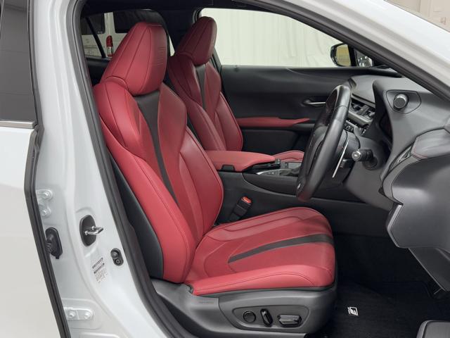 ＵＸ ＵＸ２５０ｈ　Ｆスポーツ　赤革　ＴＲＤフロントスポイラー　ＴＲＤサイドスカート　同色エアロフェンダー　ムーンルーフ　ルーフレール　パノラミックビューモニター　３眼ＬＥＤ　おくだけ充電　前後ドライブレコーダー　禁煙車（16枚目）