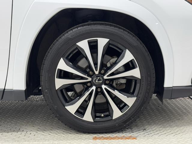 UX UX200 Fスポーツエモーショナルエクスプローラ マイナー後モデル 専用ブラック&レッドLtex ブラックルーフ 同色フェンダーアーチ ムーンルーフ 3眼LEDヘッドランプ パノラミックビューモニター BSM シートヒーター シートクーラー 禁煙車(6枚目)