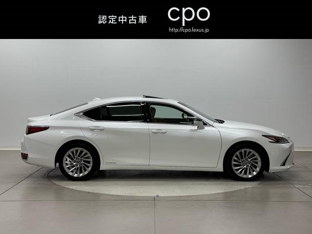 ＥＳ ＥＳ３００ｈ　バージョンＬ　トパーズブラウンセミアニリン革　マークレビンソン　ムーンルーフ標準　ワンオーナー　禁煙車（4枚目）