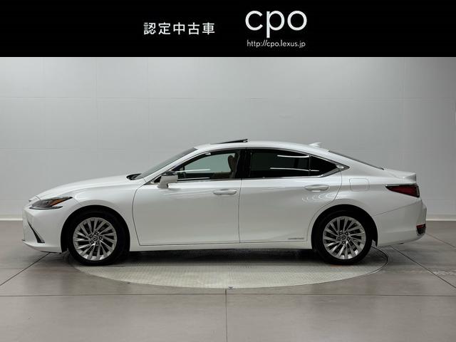 ＥＳ ＥＳ３００ｈ　バージョンＬ　トパーズブラウンセミアニリン革　マークレビンソン　ムーンルーフ標準　ワンオーナー　禁煙車（5枚目）
