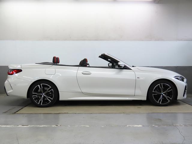 4シリーズ 420iカブリオレ Mスポーツ 認定中古車(全国保証)黒+赤革ハイライト コンフォートPkg 18AW 全周囲カメラPDC バリアブルスポーツステア Cアクセス アクティブプロテクション Dアシストプロ ACC Pアシスト+(8枚目)