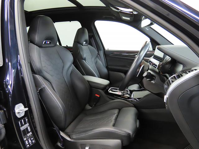 Ｘ３ Ｍ コンペティション　認定中古車（全国保証）メリノレザー黒、カーボンＰｋｇ　、セレクトＰｋｇ　、２１ＡＷ、全周囲カメラ、ＰＤＣ、ジェスチャーＣｔｒｌ、ＤＴＶ、Ｃアクセス、Ｄアシストプロ、ＡＣＣ、Ｐアシスト＋、ＡｄｐＬＥＤ（4枚目）