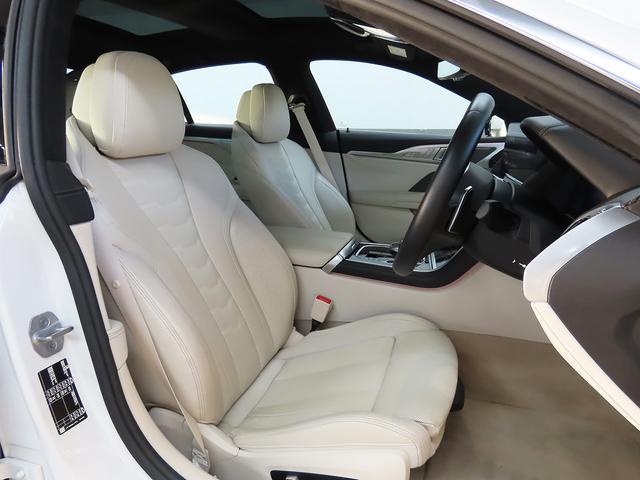 ８シリーズ ８４０ｉ　グランクーペ　エクスクルーシブ　Ｍスポーツ　認定中古車（全国保証）Ｉｎｄｉｖｉｄｕａｌ白革　２０ＡＷ　　ＯＰヒートコンフォートＰｋｇ　ＤＴＶＭアルカンタラルーフライニング　パノラマＳＲ　Ｄアシストプロ　ＡＣＣ　レーザーライトＰアシスト＋（4枚目）