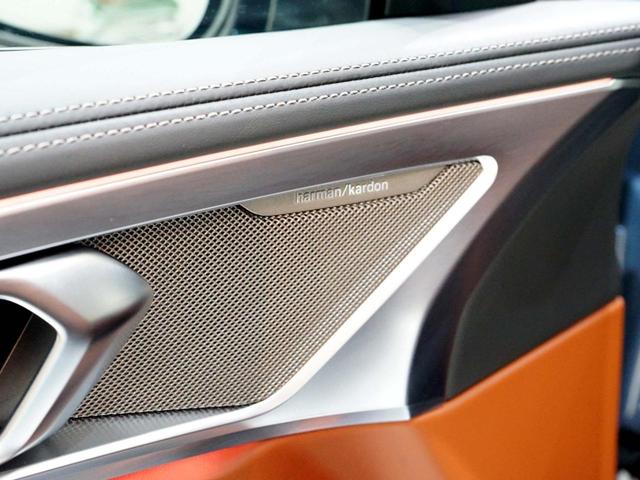 ８シリーズ Ｍ８５０ｉ　ｘＤｒｉｖｅクーペ　左ハンドル　左ハンドル　マッドブラック施工純正２０ＡＷ　バルセロナブルー　黒×茶コンビレザー　レーザーライト　純ナビ　ＡＣＣ　ヘッドアップディスプレイ　ディスプレイキー　ハーマンカードン（48枚目）