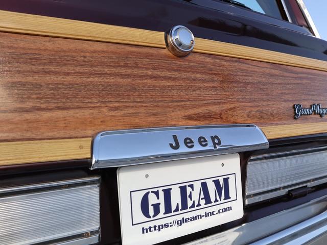 ジープ・グランドワゴニア 1991y 最終モデル 5.9L V8 ビルシュタインショック 純正15インチAW ホーリー製キャブ ヒッチメンバー ルーフレール 記録簿 フォグ エアコン Bluetoothオーディオ ETC(34枚目)