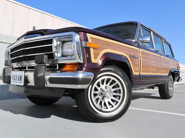 ジープ・グランドワゴニア 1991y 最終モデル 5.9L V8 ビルシュタインショック 純正15インチAW ホーリー製キャブ ヒッチメンバー ルーフレール 記録簿 フォグ エアコン Bluetoothオーディオ ETC(55枚目)