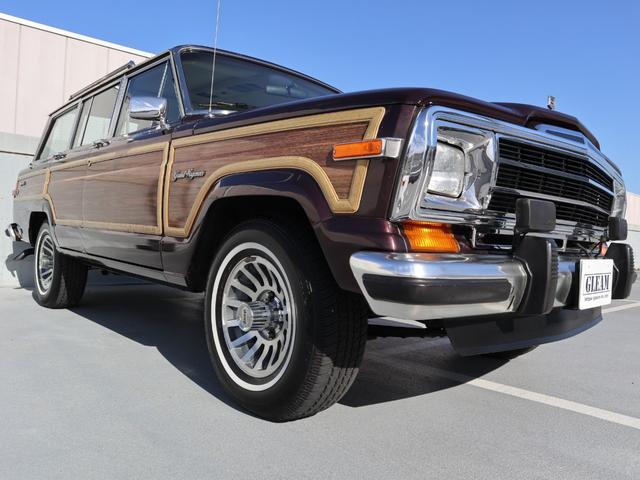 ジープ・グランドワゴニア 1991y 最終モデル 5.9L V8 ビルシュタインショック 純正15インチAW ホーリー製キャブ ヒッチメンバー ルーフレール 記録簿 フォグ エアコン Bluetoothオーディオ ETC(56枚目)