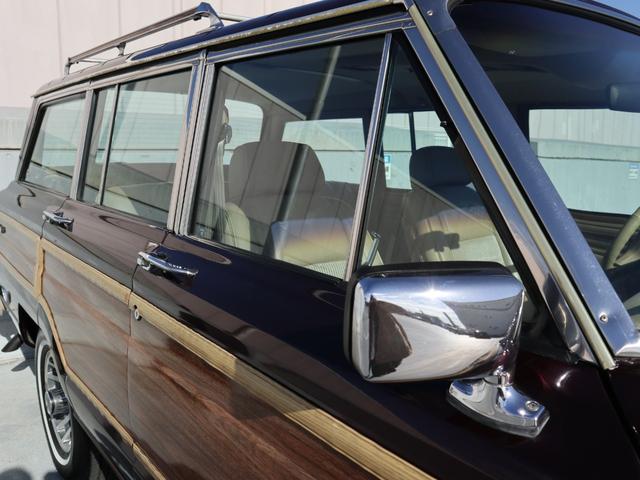 ジープ・グランドワゴニア 1991y 最終モデル 5.9L V8 ビルシュタインショック 純正15インチAW ホーリー製キャブ ヒッチメンバー ルーフレール 記録簿 フォグ エアコン Bluetoothオーディオ ETC(60枚目)