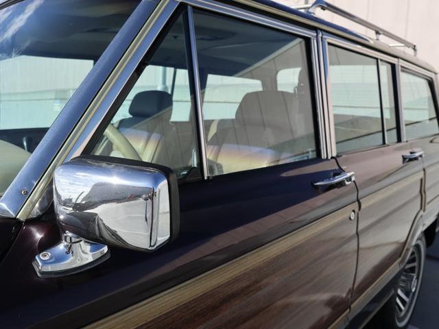 ジープ・グランドワゴニア 1991y 最終モデル 5.9L V8 ビルシュタインショック 純正15インチAW ホーリー製キャブ ヒッチメンバー ルーフレール 記録簿 フォグ エアコン Bluetoothオーディオ ETC(61枚目)