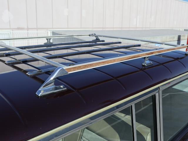 ジープ・グランドワゴニア 1991y 最終モデル 5.9L V8 ビルシュタインショック 純正15インチAW ホーリー製キャブ ヒッチメンバー ルーフレール 記録簿 フォグ エアコン Bluetoothオーディオ ETC(62枚目)