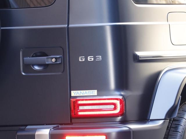 Ｇクラス Ｇ６３　ＡＭＧレザーエクスクルーシブパッケージ　Ｇｍａｎｕｆａｋｕｔｕｒプログラムプラス　ラグジュアリーＰＫＧ（24枚目）