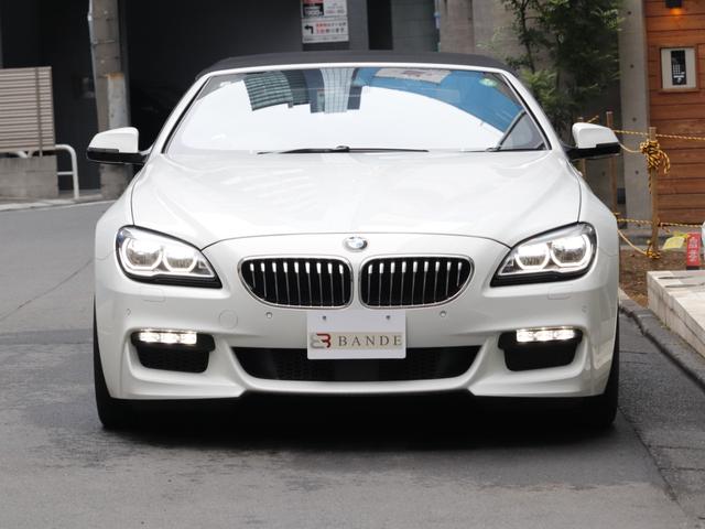 ６シリーズ ６４０ｉカブリオレ　Ｍスポーツ　ワンオーナー　後期モデル　ソフトクローズ　ベンチレーション　ランバーサポート　スルーローディング　茶革　ＬＥＤヘッドライト　ＡＣＣ　ＨＵＤ（2枚目）