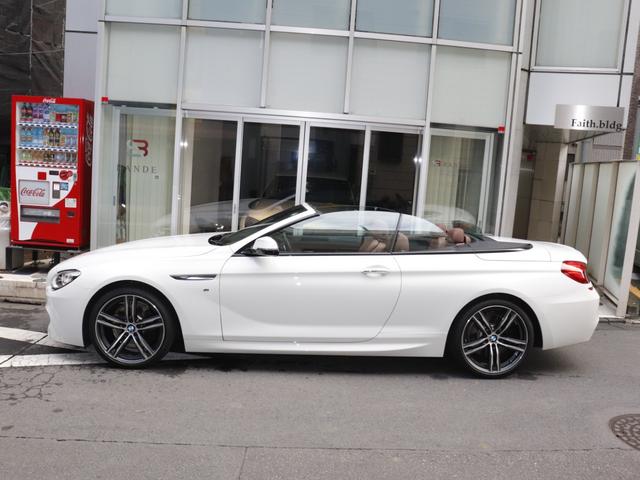 ６シリーズ ６４０ｉカブリオレ　Ｍスポーツ　ワンオーナー　後期モデル　ソフトクローズ　ベンチレーション　ランバーサポート　スルーローディング　茶革　ＬＥＤヘッドライト　ＡＣＣ　ＨＵＤ（5枚目）