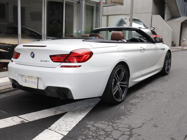 ６シリーズ ６４０ｉカブリオレ　Ｍスポーツ　ワンオーナー　後期モデル　ソフトクローズ　ベンチレーション　ランバーサポート　スルーローディング　茶革　ＬＥＤヘッドライト　ＡＣＣ　ＨＵＤ（8枚目）