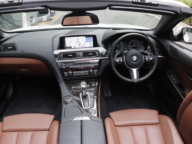 ６シリーズ ６４０ｉカブリオレ　Ｍスポーツ　ワンオーナー　後期モデル　ソフトクローズ　ベンチレーション　ランバーサポート　スルーローディング　茶革　ＬＥＤヘッドライト　ＡＣＣ　ＨＵＤ（14枚目）