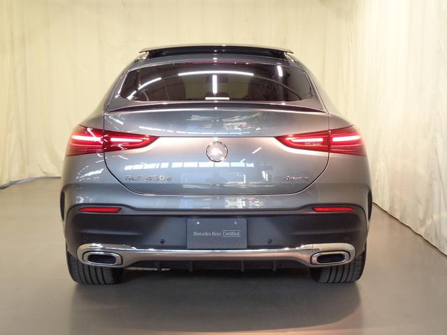 GLE GLE450 d 4マチック クーペ スポーツ Bluetooth接続 ETC LEDヘッドライト TV アイドリングストップ クルーズコントロール コネクテッド機能 サイドカメラ サンルーフ・ガラスルーフ シートエアコン シートヒーター(5枚目)