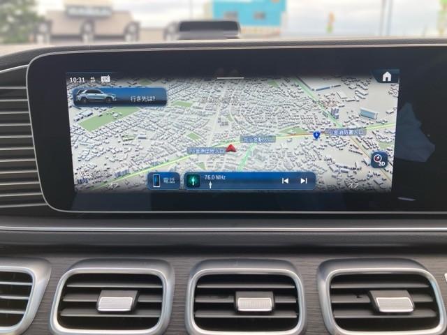 GLE GLE450 d 4MATIC スポーツ E-ACTIVE BODY CONTROLパッケージ 3列シート Bluetooth接続 ETC LEDヘッドライト TV アイドリングストップ クルーズコントロール コネクテッド機能 サイドカメラ(10枚目)