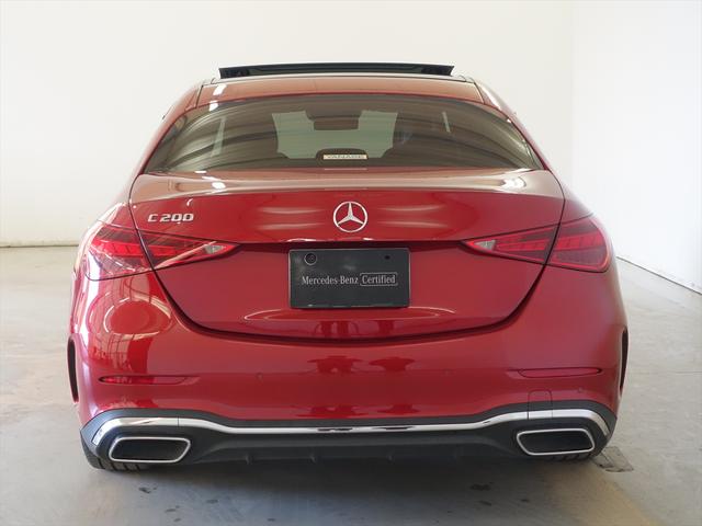 Ｃクラス Ｃ２００　アバンギャルド　ＡＭＧライン　レザーエクスクルーシブパッケージ　ベーシックパッケージ　Ｂｌｕｅｔｏｏｔｈ接続　ＥＴＣ　ＬＥＤヘッドライト　ＴＶ　アイドリングストップ　クルーズコントロール　コネクテッド機能　サイドカメラ（3枚目）