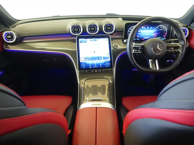 Ｃクラス Ｃ２００　アバンギャルド　ＡＭＧライン　レザーエクスクルーシブパッケージ　ベーシックパッケージ　Ｂｌｕｅｔｏｏｔｈ接続　ＥＴＣ　ＬＥＤヘッドライト　ＴＶ　アイドリングストップ　クルーズコントロール　コネクテッド機能　サイドカメラ（12枚目）