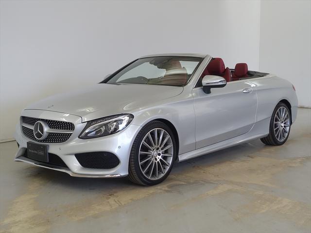 Ｃクラス Ｃ１８０　カブリオレ　スポーツ　Ｂｌｕｅｔｏｏｔｈ接続　ＣＤ　ＤＶＤ再生　ＥＴＣ　ＬＥＤヘッドライト　ＴＶ　アイドリングストップ　クルーズコントロール　シートヒーター　トランクスルー　ナビ　バックモニター　パワーシート　フロアマット（2枚目）