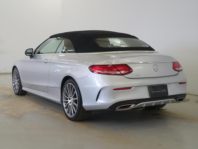 Ｃクラス Ｃ１８０　カブリオレ　スポーツ　Ｂｌｕｅｔｏｏｔｈ接続　ＣＤ　ＤＶＤ再生　ＥＴＣ　ＬＥＤヘッドライト　ＴＶ　アイドリングストップ　クルーズコントロール　シートヒーター　トランクスルー　ナビ　バックモニター　パワーシート　フロアマット（7枚目）