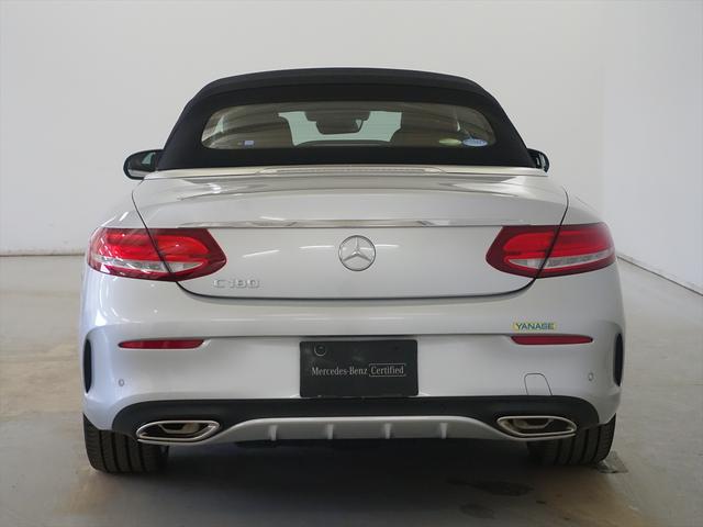 Ｃクラス Ｃ１８０　カブリオレ　スポーツ　Ｂｌｕｅｔｏｏｔｈ接続　ＣＤ　ＤＶＤ再生　ＥＴＣ　ＬＥＤヘッドライト　ＴＶ　アイドリングストップ　クルーズコントロール　シートヒーター　トランクスルー　ナビ　バックモニター　パワーシート　フロアマット（8枚目）