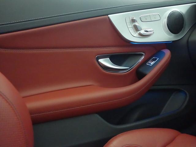 Ｃクラス Ｃ１８０　カブリオレ　スポーツ　Ｂｌｕｅｔｏｏｔｈ接続　ＣＤ　ＤＶＤ再生　ＥＴＣ　ＬＥＤヘッドライト　ＴＶ　アイドリングストップ　クルーズコントロール　シートヒーター　トランクスルー　ナビ　バックモニター　パワーシート　フロアマット（18枚目）