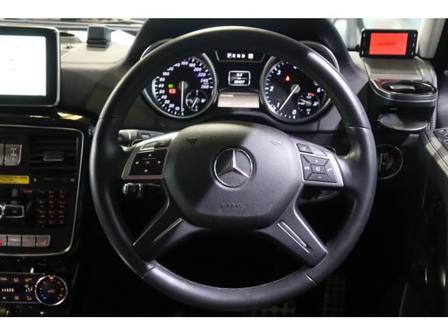 Ｇクラス Ｇ３５０　ブルーテック　３５ｔｈアニバーサリーＥＤ　７０台限定車　Ｇ６３仕様　ブラウンレザー　純正ナビ　ｈａｒｍａｎ／ｋａｒｄｏｎサウンド　ＡＣＣ　ブラインドスポットアシスト　Ｇ６３フロントバンパー／グリル／２０インチアルミ　スキッドプレート　２年保証（26枚目）