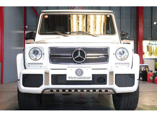 Ｇクラス Ｇ６３　最終モデル　Ｇ６５仕様　ｄｅｓｉｇｎｏエクスクルーシブインテリアＰ　専用黒革　サンルーフ　アルカンターラルーフ　８インチナビ　ｈａｒｍａｎ／ｋａｒｄｏｎ　ＣａｒＰｌａｙ　ＡＭＧ２０インチＡＷ　２年保証（6枚目）