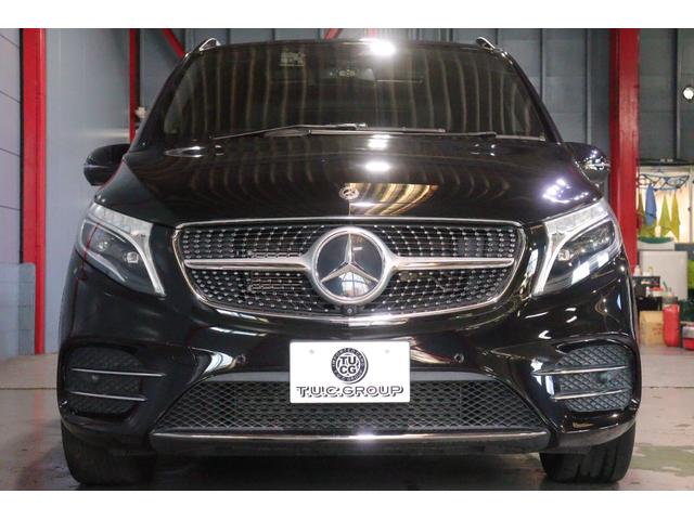 Ｖクラス Ｖ２２０ｄ　アバンギャルド　ロング　ＡＭＧライン　エクスクルーシブシートＰ　黒本革　パノラマサンルーフ　８．４インチワイドナビ　フルセグＴＶ　フリップダウンモニター　ブルメスターサウンド　レーダーセーフティ　アクティブクルコン　３６０カメラ　２年保証（6枚目）