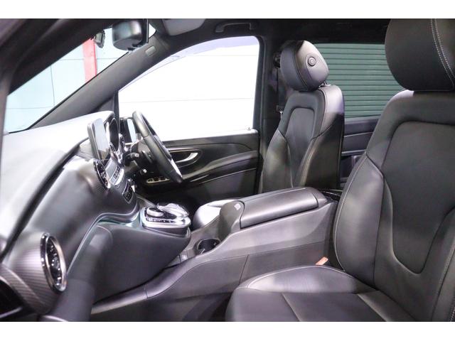Ｖクラス Ｖ２２０ｄ　アバンギャルド　ロング　ＡＭＧライン　エクスクルーシブシートＰ　黒本革　パノラマサンルーフ　８．４インチワイドナビ　フルセグＴＶ　フリップダウンモニター　ブルメスターサウンド　レーダーセーフティ　アクティブクルコン　３６０カメラ　２年保証（27枚目）