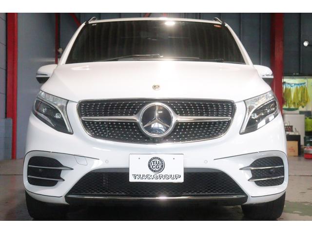 Ｖクラス Ｖ２２０ｄ　アバンギャルド　ロング　ＡＭＧライン　エクスクルーシブシートＰ　１オーナー　後期　黒本革　パノラマサンルーフ　１０．２５インチワイドナビ　リラクゼーション　Ｂｕｒｍｅｓｔｅｒ　３６０カメラ　フリップダウンモニター　９速ＡＴ　２年保証（6枚目）