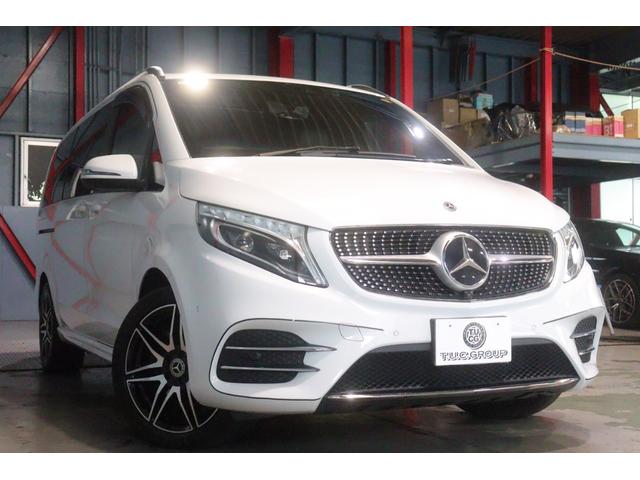 Ｖクラス Ｖ２２０ｄ　アバンギャルド　ロング　ＡＭＧライン　エクスクルーシブシートＰ　１オーナー　後期　黒本革　パノラマサンルーフ　１０．２５インチワイドナビ　リラクゼーション　Ｂｕｒｍｅｓｔｅｒ　３６０カメラ　フリップダウンモニター　９速ＡＴ　２年保証（21枚目）