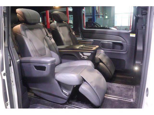 Ｖクラス Ｖ２２０ｄ　アバンギャルド　ロング　ＡＭＧライン　エクスクルーシブシートＰ　１オーナー　後期　黒本革　パノラマサンルーフ　１０．２５インチワイドナビ　リラクゼーション　Ｂｕｒｍｅｓｔｅｒ　３６０カメラ　フリップダウンモニター　９速ＡＴ　２年保証（29枚目）