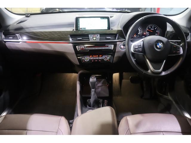X1 xDrive 18d xライン 1オナ ハイライン&コンフォPKG アドバンスドアクティブセーフ 茶革 第6世代iDriveナビ ヘッドアップD LEDヘッドライト 自動リアゲート 専用エクステリア OP19インチアルミ 2年保証(3枚目)