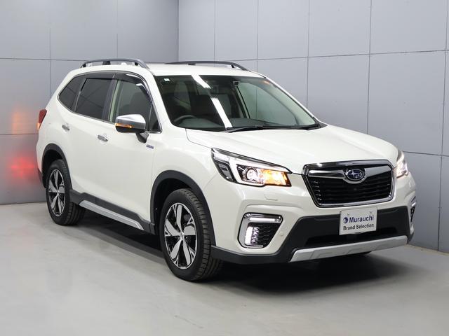 フォレスター アドバンス　１８インチＡＷ　電動テールゲート　Ｄインナーミラー　ルーフレール　アイサイトｖｅｒ３　１オナ　ナビ／ＴＶ　ＰＷシート　前後席ヒータ　茶革シート　前カメラ　左サイドカメラ　Ｂカメラ　ＡＷＤ　ＥＴＣ２．０（2枚目）