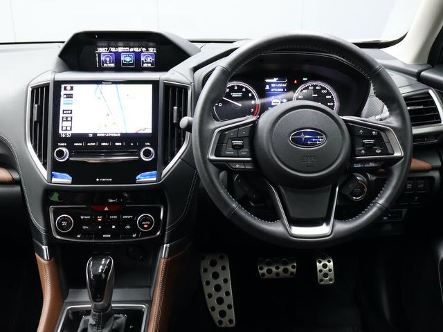 フォレスター アドバンス　１８インチＡＷ　電動テールゲート　Ｄインナーミラー　ルーフレール　アイサイトｖｅｒ３　１オナ　ナビ／ＴＶ　ＰＷシート　前後席ヒータ　茶革シート　前カメラ　左サイドカメラ　Ｂカメラ　ＡＷＤ　ＥＴＣ２．０（12枚目）